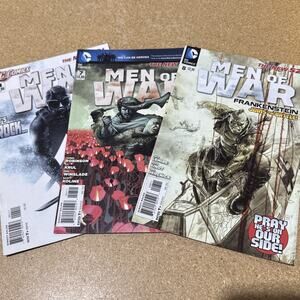 Frankenstein Agent of S.H.A.D.E. #4 #7 #8 DC Comics New 52 (2012) Comic Book Lot